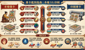 唐卡鑑別指南：手繪 VS 印刷