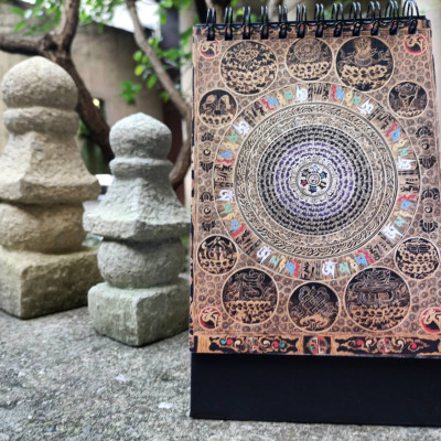 2026開運唐卡桌曆，增強姻緣、財運、健康並消除小人